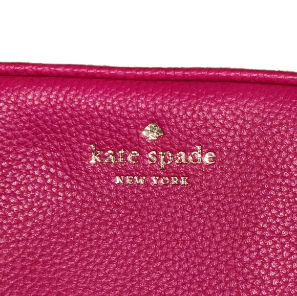 NWOT Kate Spade Pink Pebbled Leather Crossbody Bag - Picture 2 of 8